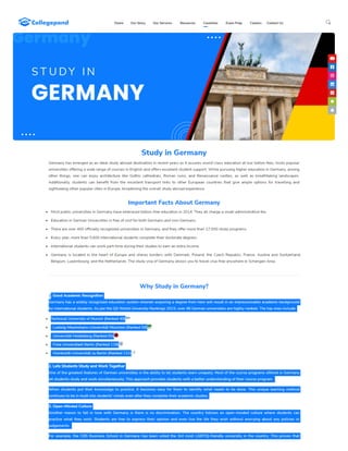 Study in Germany for Indian Students Colleges, Fees and Scholarships