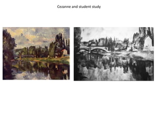Cezanne and student study
 