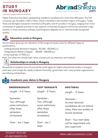 Study in hungary | PDF