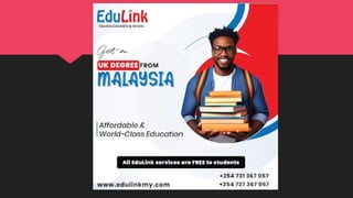 Study in Malaysia - A Land of Diverse Education and Culture | PPTX