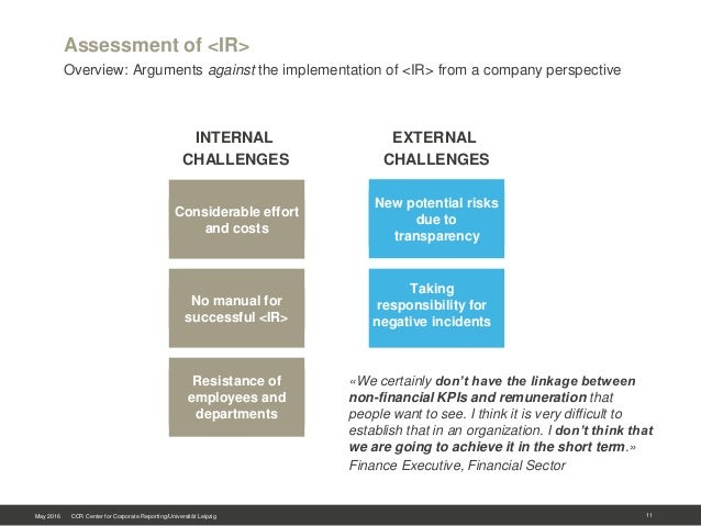 How Valuable Is Integrated Reporting Insights From Ir Companies
