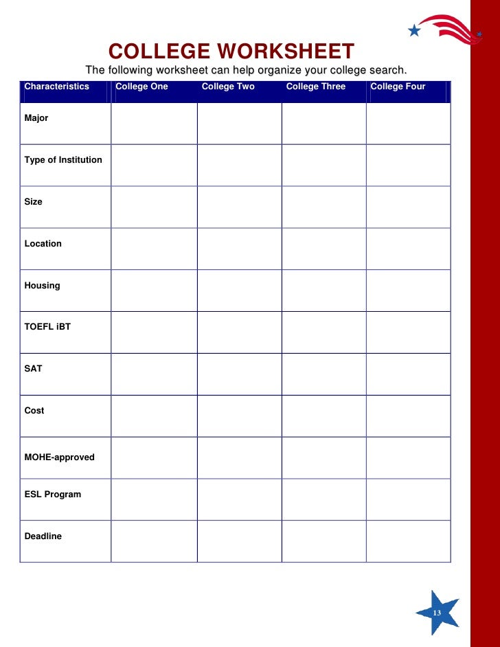 Worksheets College Cost Worksheet collection of college search worksheet sharebrowse pictures beatlesblogcarnival