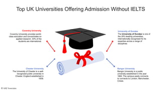 How to Study in the UK Without IELTS | PPTX