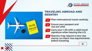 Visa Basics For International Students In The United States | PDF