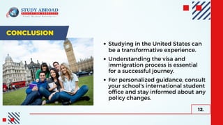 Visa Basics For International Students In The United States | PDF