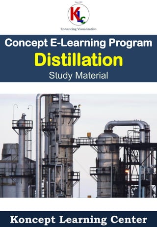 Concept E-Learning Program
Distillation
Study Material
Koncept Learning Center
Koncept Learning Center
 