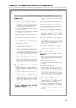 NISM-Series-V-A: Mutual Fund Distributors Certification Examination
158
 