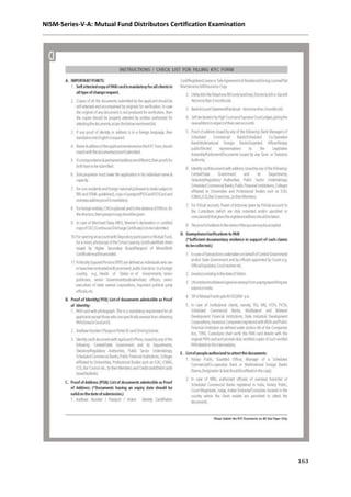 NISM-Series-V-A: Mutual Fund Distributors Certification Examination
163
 