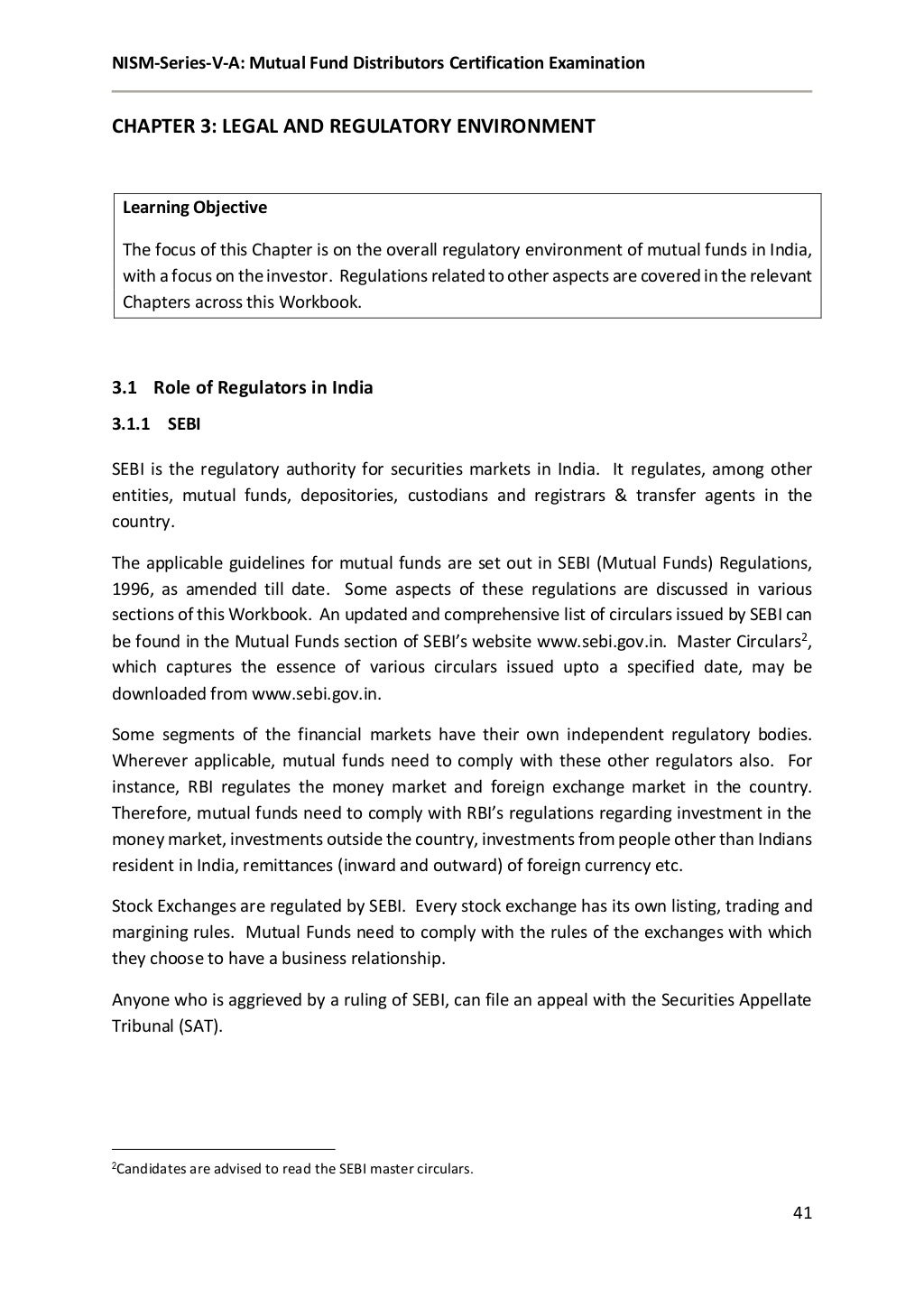 Study Material [NISM] SeriesVA Mutual Fund Distributors