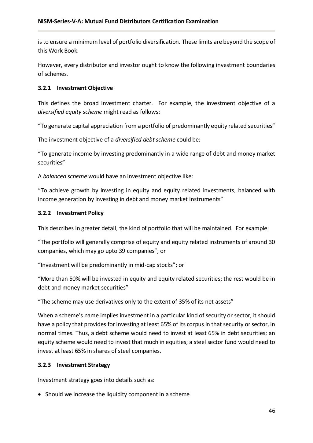 Study Material [NISM] SeriesVA Mutual Fund Distributors