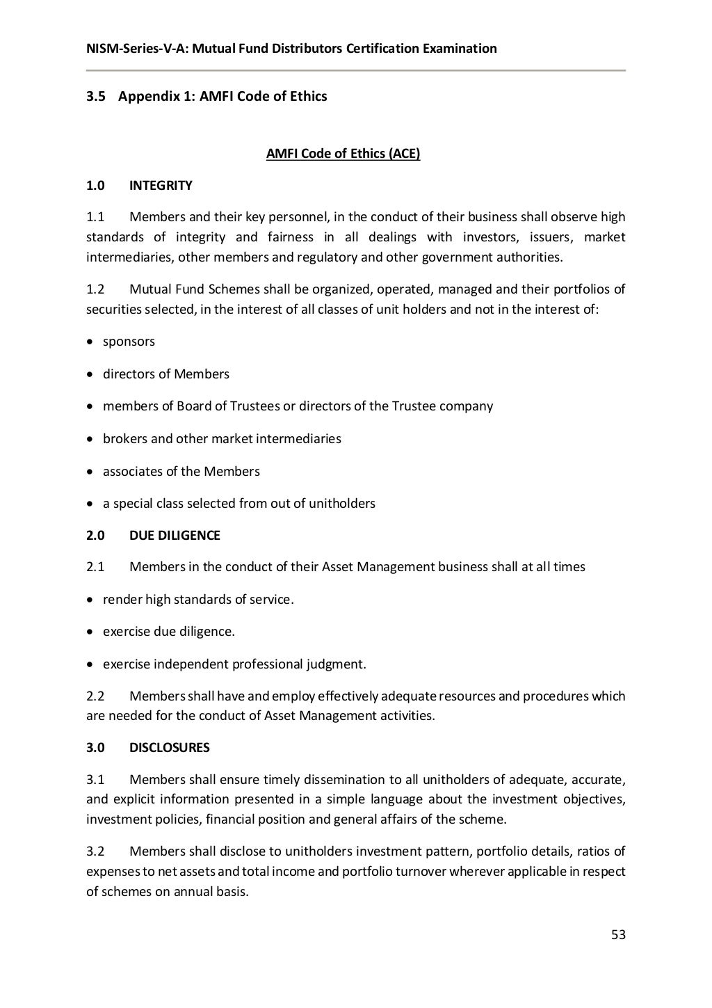Study Material [NISM] SeriesVA Mutual Fund Distributors