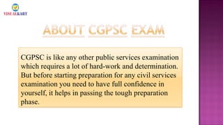 Study material for CGPSC | PDF
