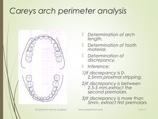 STUDY MODEL IN ORTHODONTICS | PPT