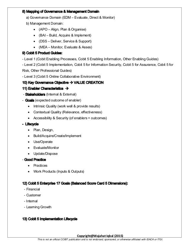 COBIT5キャリアパス