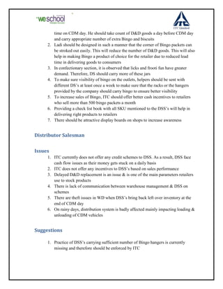 Study of cdm in fmcg sector | PDF