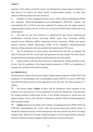 Study of charge transport mechanism in organic and organicinorganic ...
