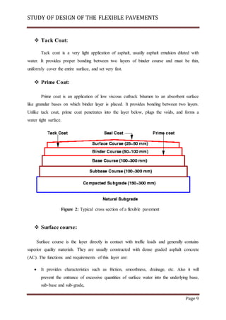 Study of design of the flexible pavements | DOCX
