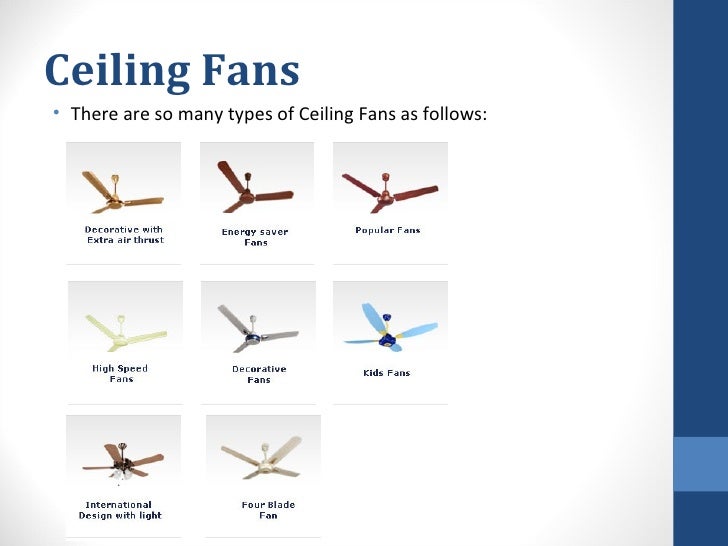 Study Of Fans