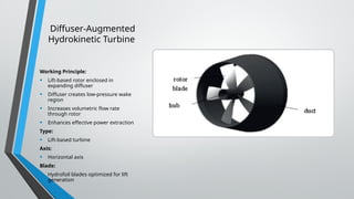 Comprehensive Study and Comparison of Hydrokinetic Turbines for ...