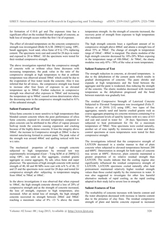 Study of mechanical properties of concrete at | PDF