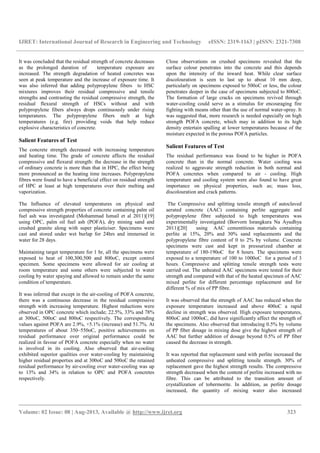 Study of mechanical properties of concrete at | PDF