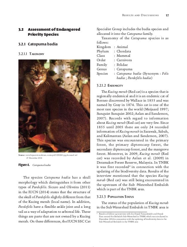 Study of priority in betung kerihun national park plants and endangeru2026