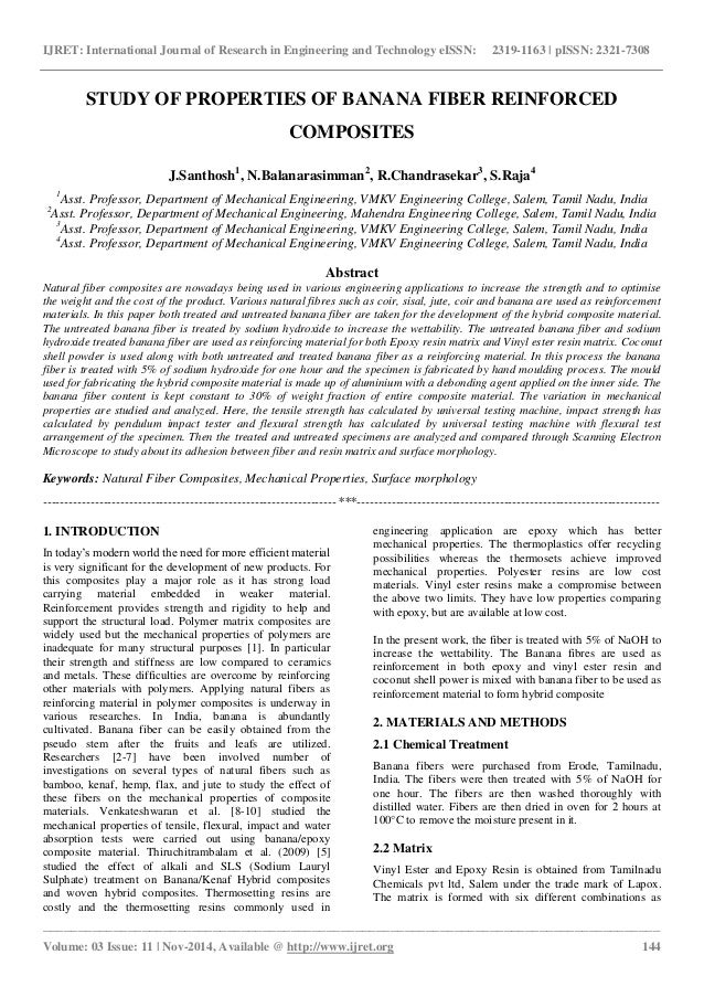 Banana stem fiber as an eco bag research paper image