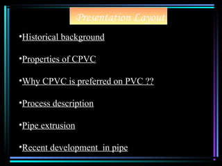 Study of PVC and HDPE Pipe (PROJECT PART 1) | PPT