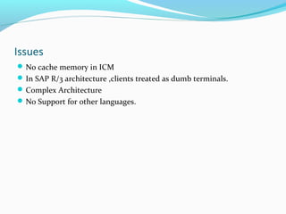 Study of SAP R3 architecture | PPT | Computer Software and Applications ...