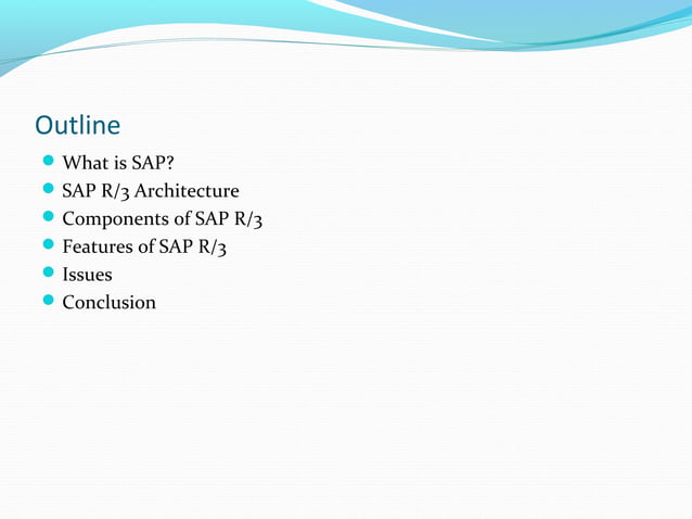 Study of SAP R3 architecture | PPT | Computer Software and Applications ...