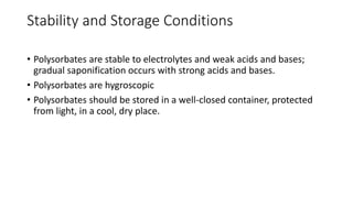 Que Es Base Gradual Study of some common conventional excipients | PDF