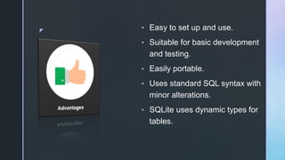 Study of SQLite | PPT