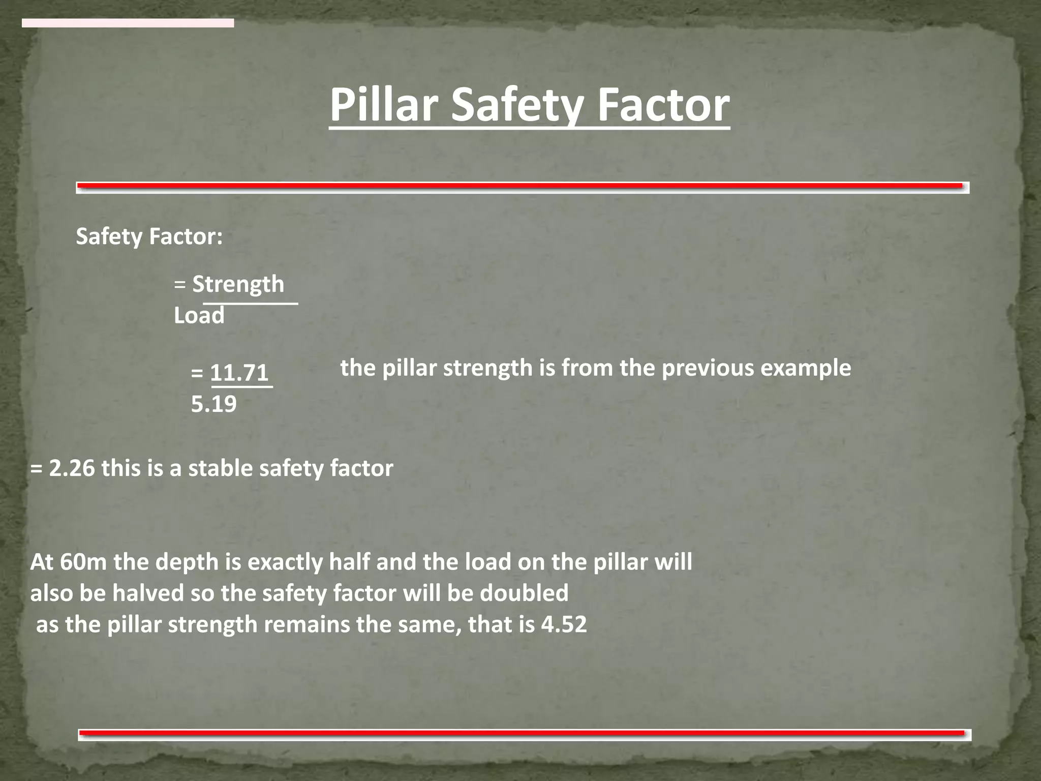 Study of strata control in an ug coal mine being worked by continuous ...