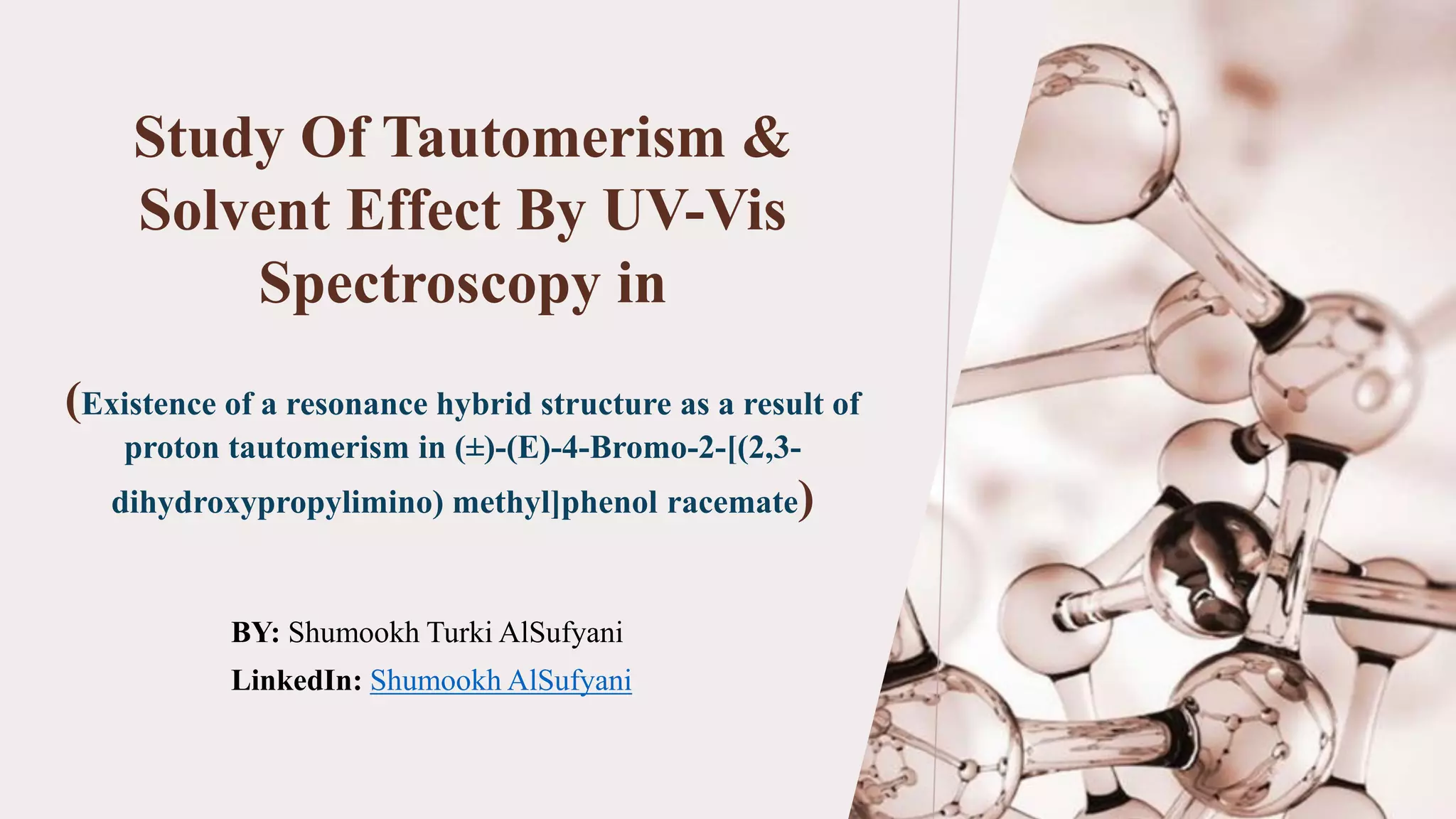 Study Of Tautomerism & Solvent Effect By UVVis Spectroscopy.pdf