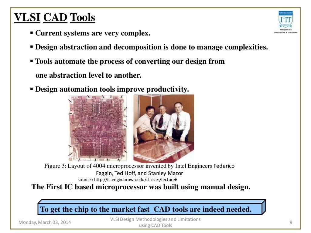 Study of vlsi design methodologies and limitations using cad tools fo…