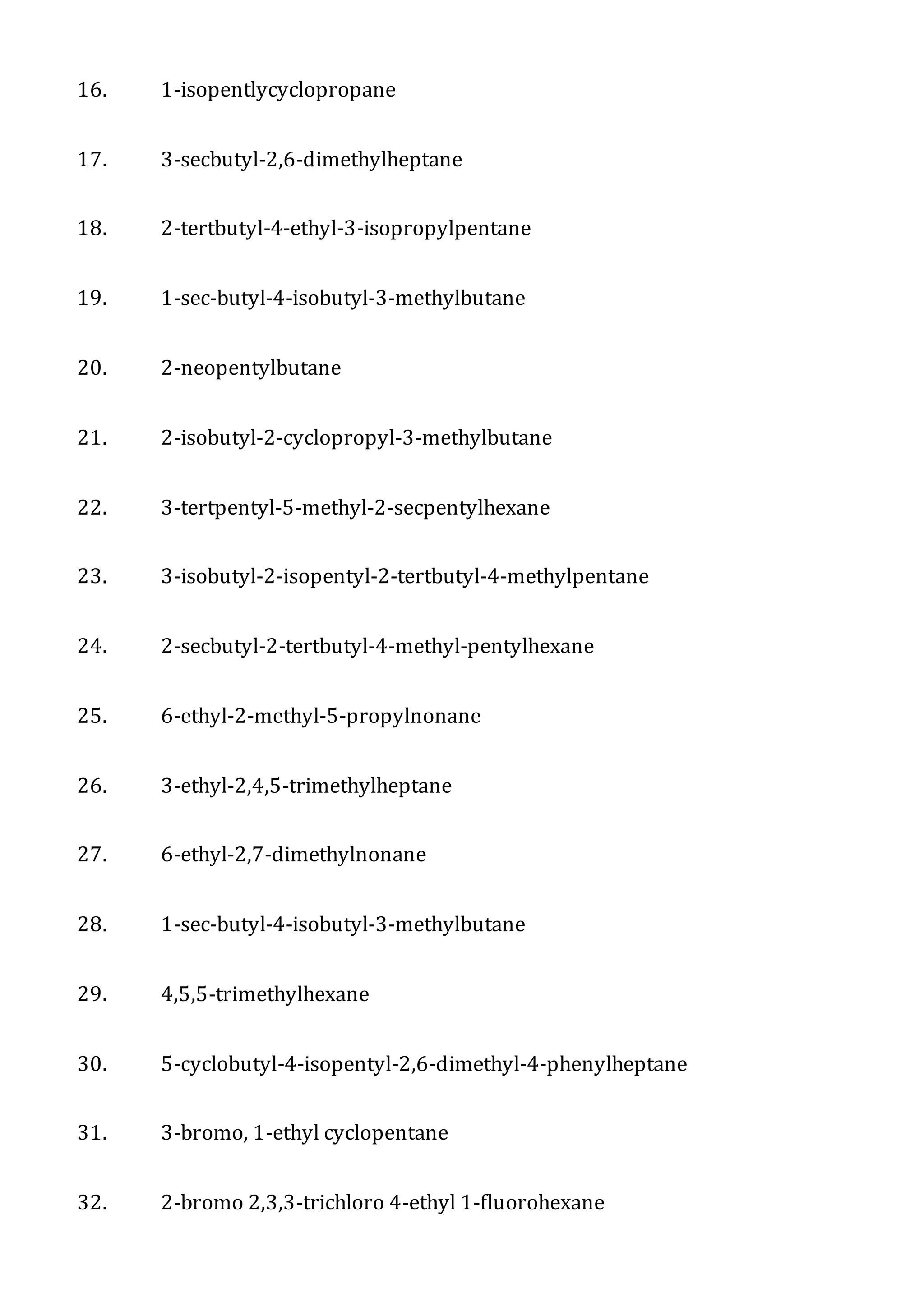 Studyon ak12 alkane name pdf