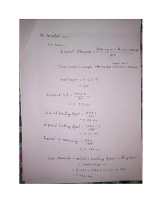 Study on desizing on cotton fabric with acid