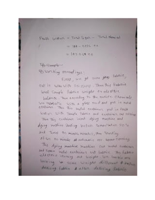 Study on desizing on cotton fabric with acid