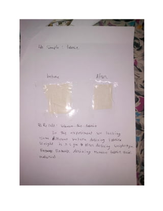 Study on desizing on cotton fabric with acid