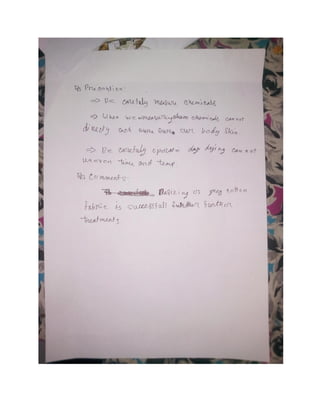 Study on desizing on cotton fabric with acid