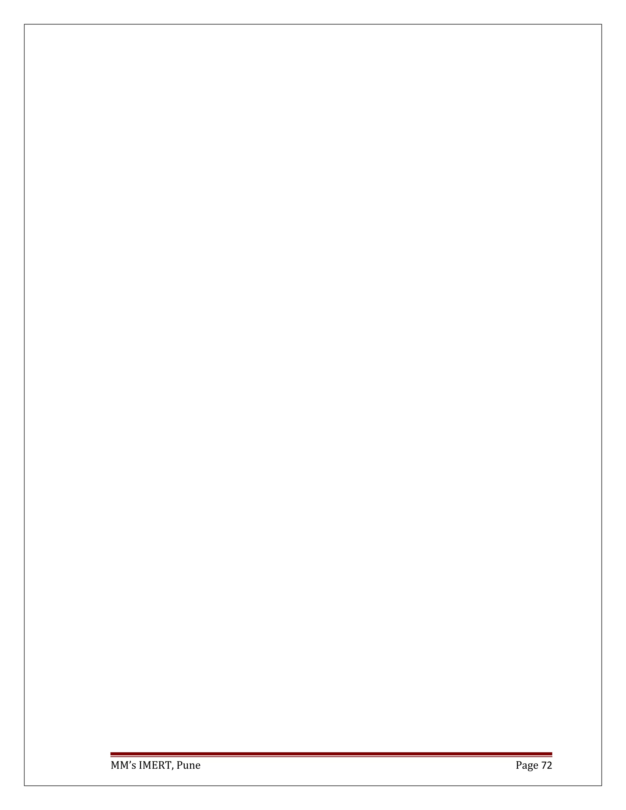 MM’s IMERT, Pune Page 72
 