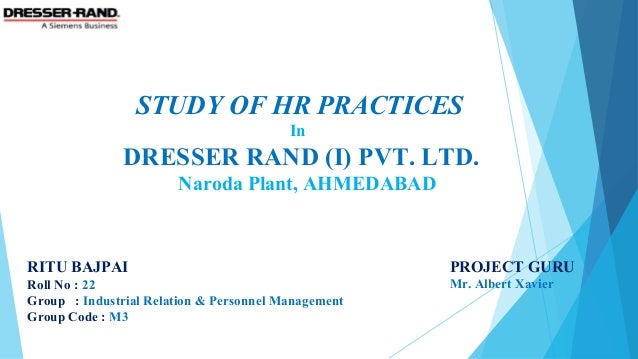 Study On Hr Practices