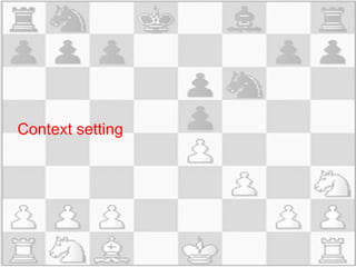 Context setting 