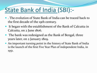 Phase III This phase has introduced many more products and facilities in the banking sector in its reforms measure. In 1991, under the chairmanship of M Narasimhama, a committee was set up by his name which worked for the liberalization of banking practices.