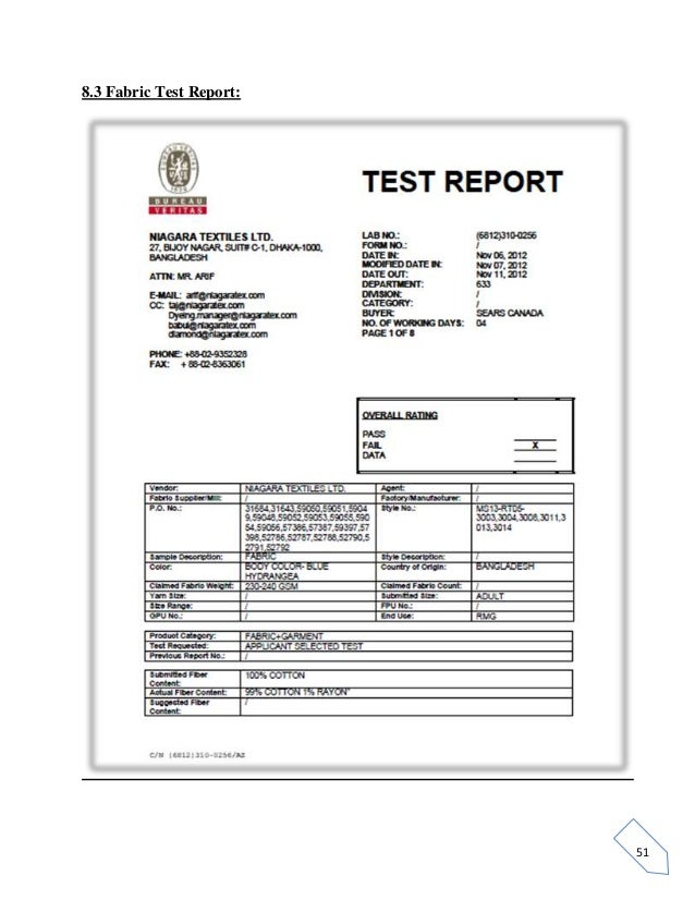 Study on knit garments merchandising