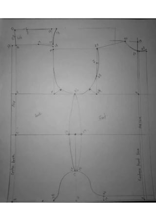 Study on Pattern Making of a Basic Shirt | Pattern | Pattern Making