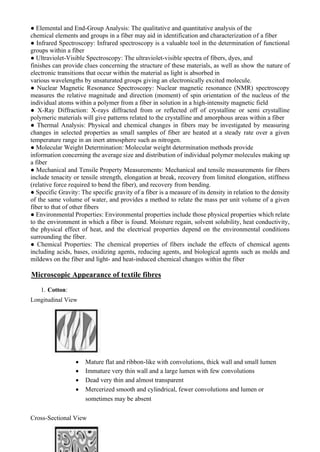 Study on qualitative analysis of textile fibres by microscopic viewing ...