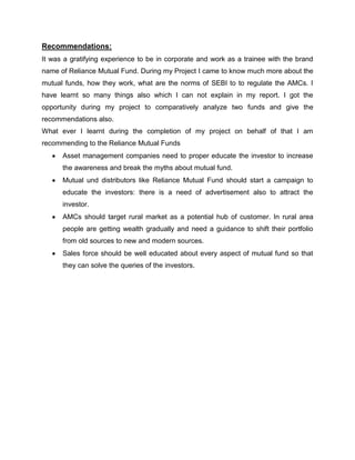 To know how many types of mutual funds exist in the market