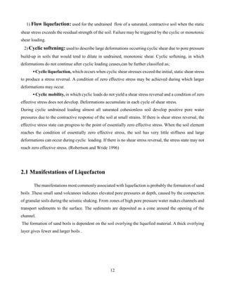 Study on soil liquefaction | PDF