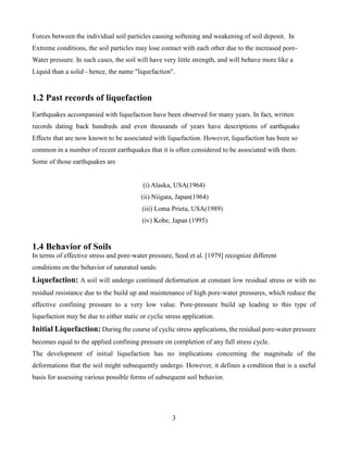 Study on soil liquefaction | PDF